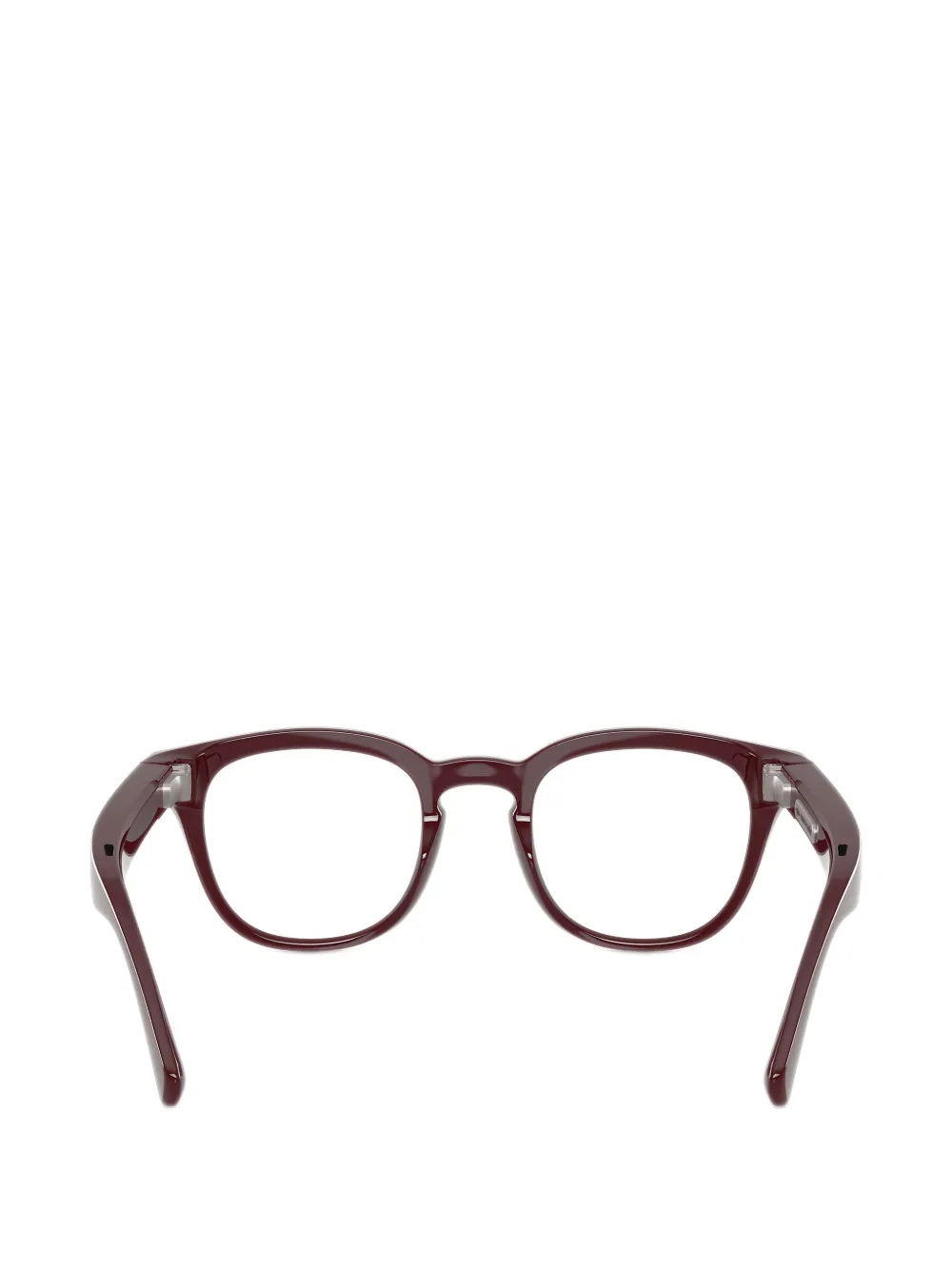 Nuance Bril met rond montuur Rood