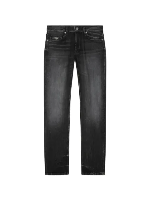 Versace medusa-emblem slim-fit jeans