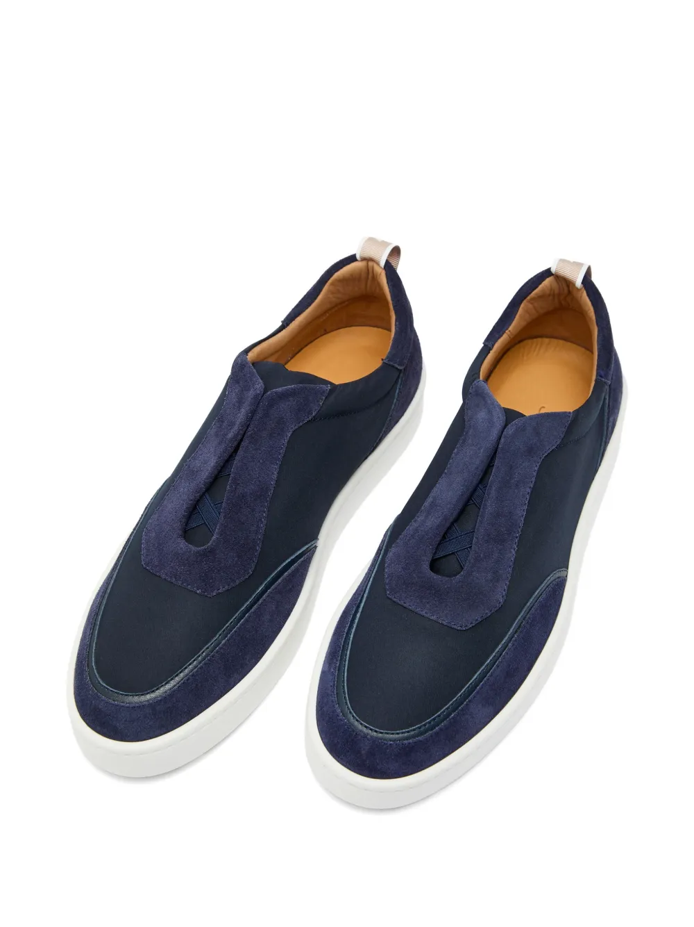  Aurélien Suede Slip-on Sneakers - Blue 