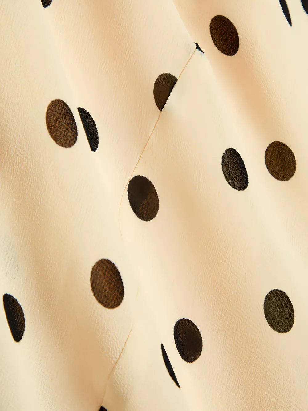 Esra Polka-Dot Midi Dress