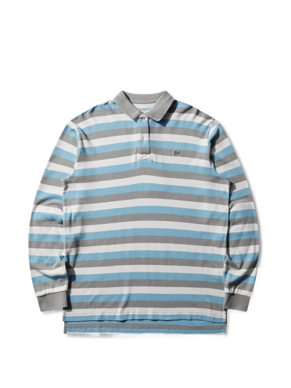 ERL striped polo shirt - Blu