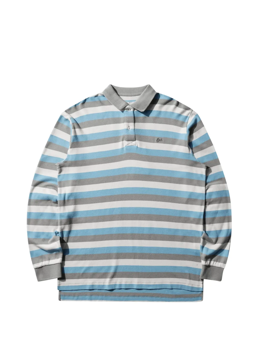 ERL striped polo shirt - Blu