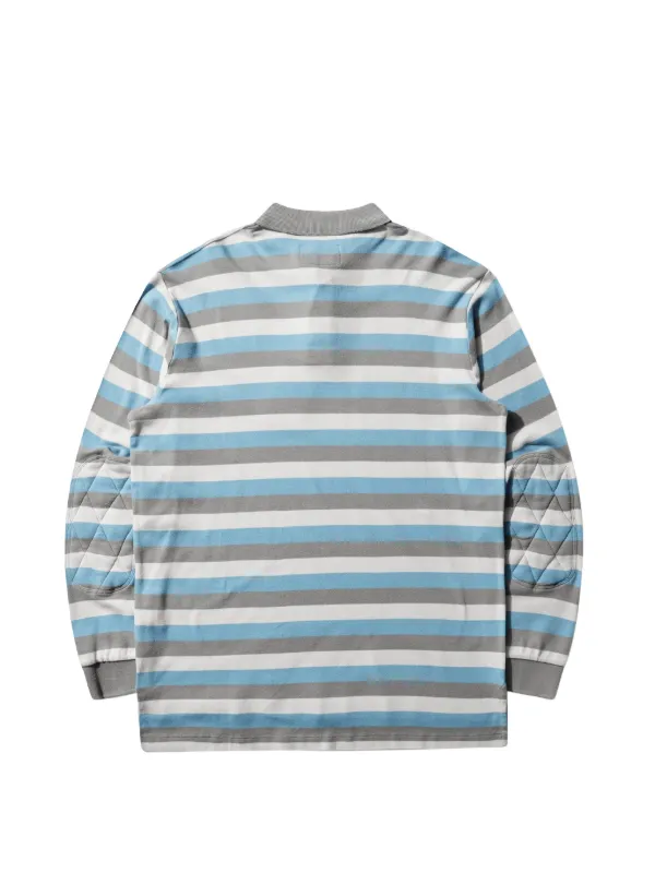 ERL Striped Polo Shirt | Blue | FARFETCH PL