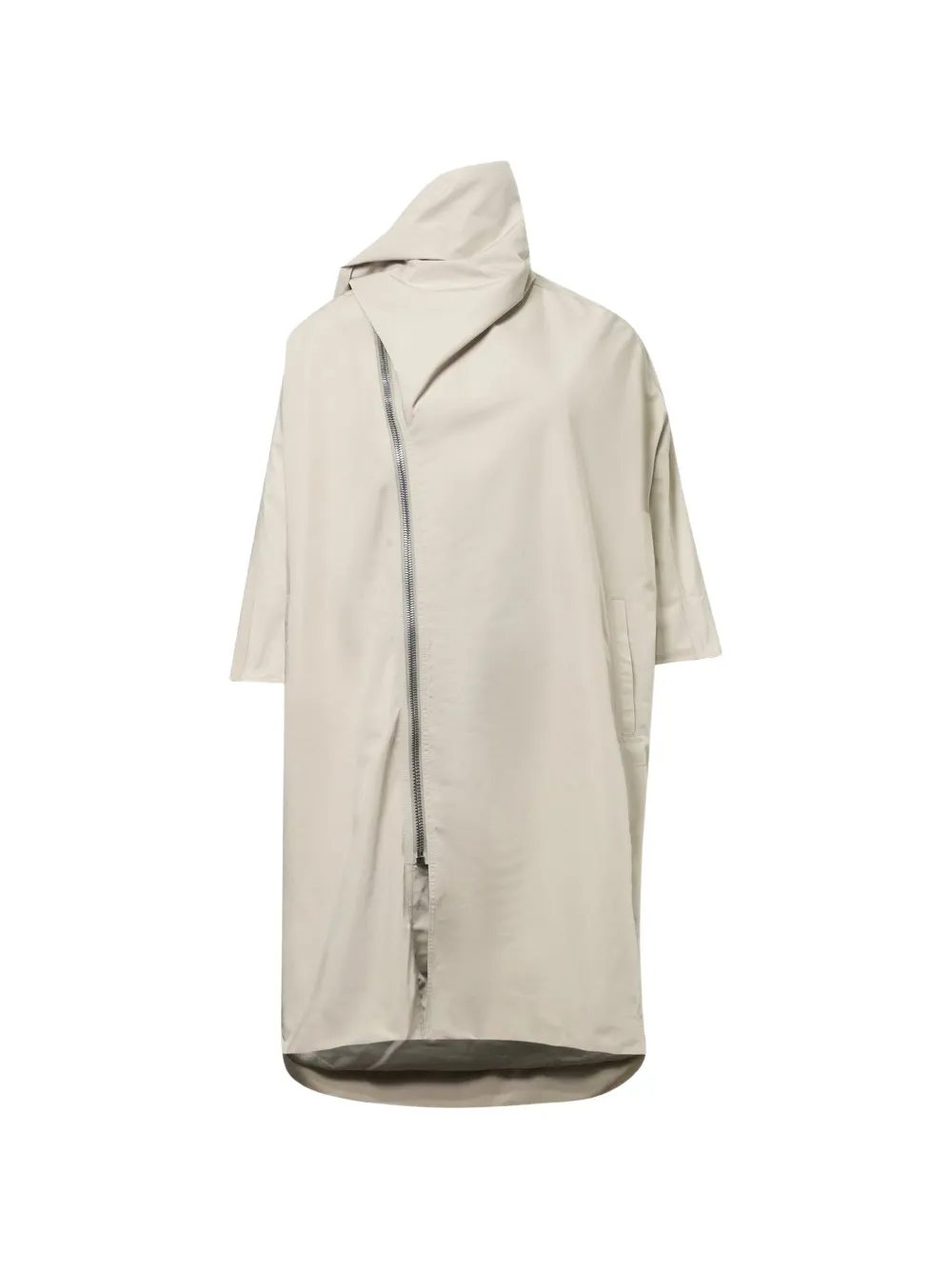 Rick Owens Sail biker coat - Toni neutri