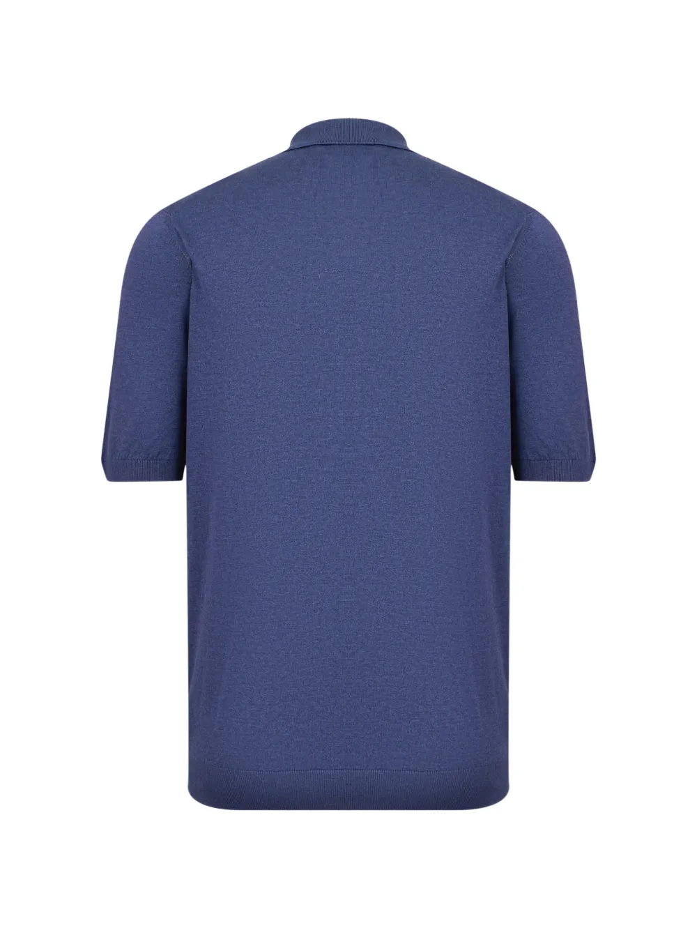 Gran Sasso Poloshirt met knopen Blauw