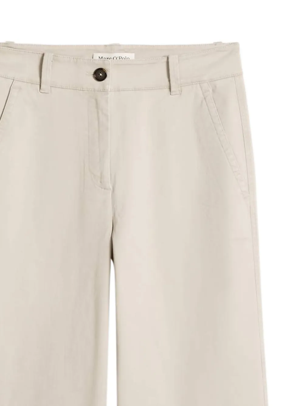 Button Woven Trousers