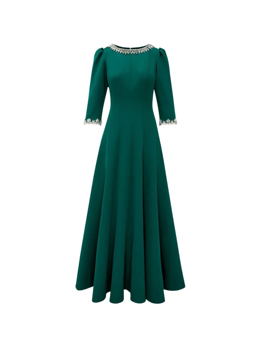 Copurs Elira Kleid mit Kristallen - Grün