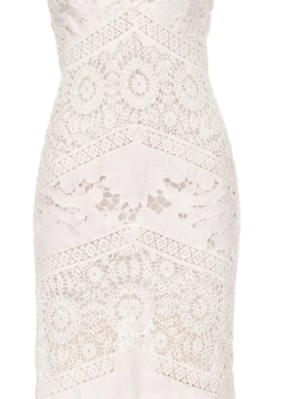 love shack fancy crochet dress LoveShackFancy Poemes Crochet Dress