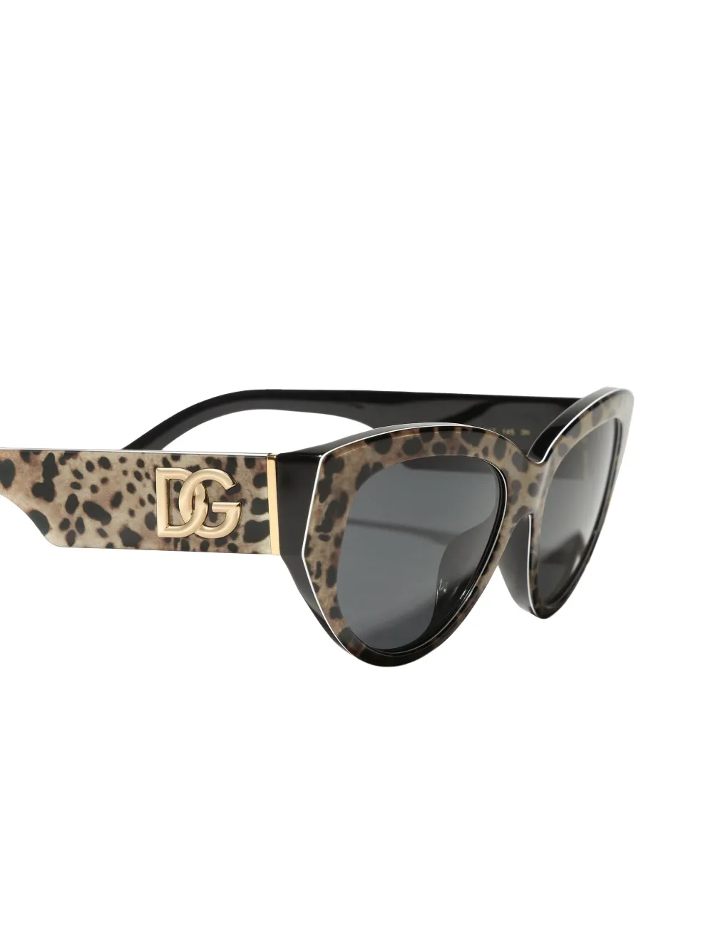 Dolce & Gabbana Eyewear Zonnebril met cat-eye montuur Bruin