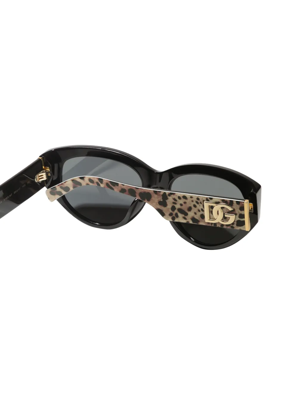 Dolce & Gabbana Eyewear Zonnebril met cat-eye montuur Bruin