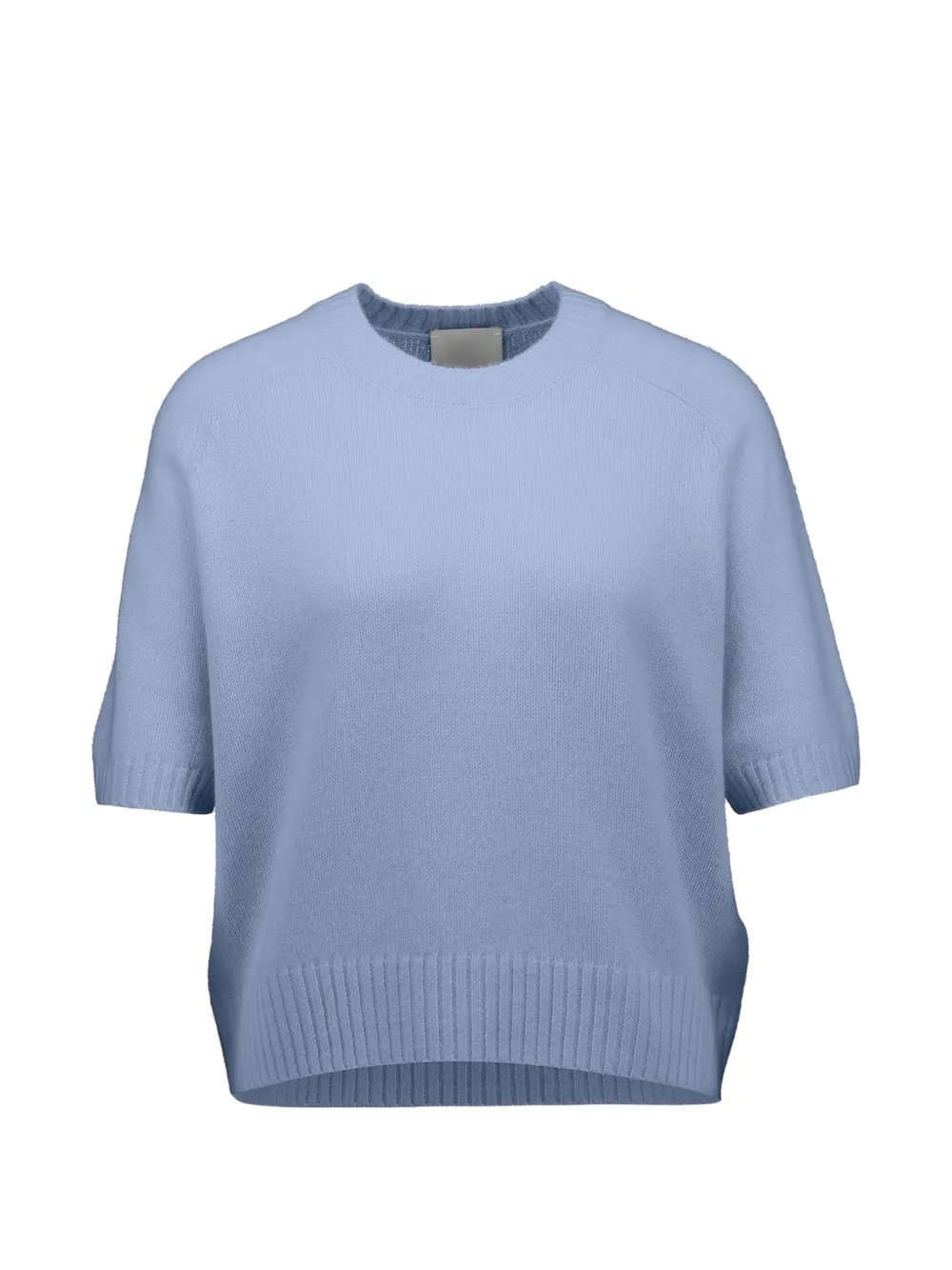Allude short-sleeve cashmere sweater - Blu