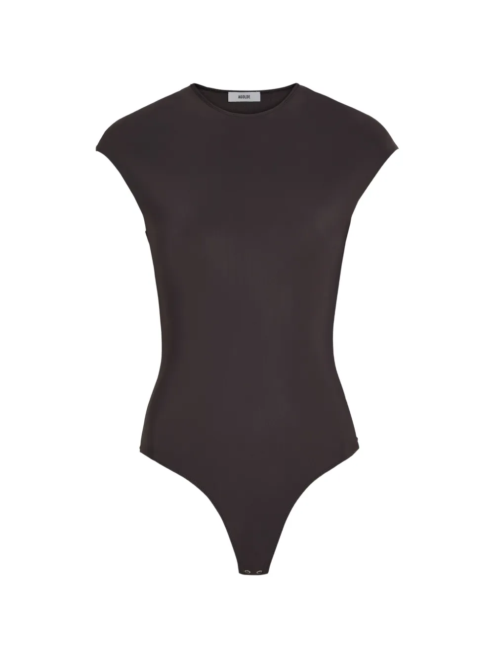 AGOLDE Agata sleeveless bodysuit - Marrone