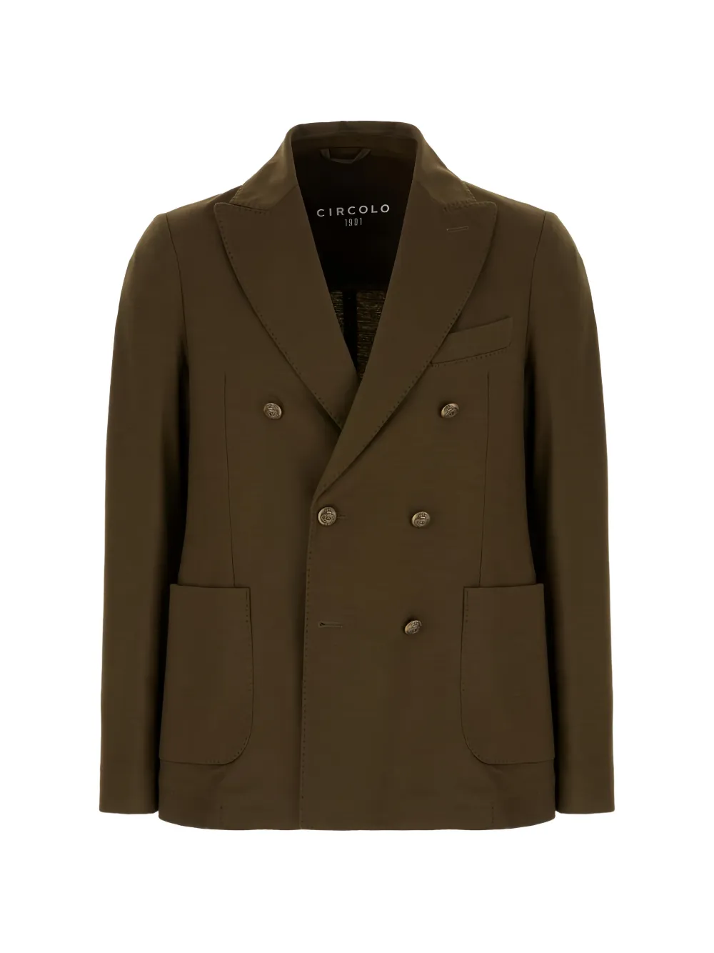 Circolo 1901 double-breasted blazer - Green