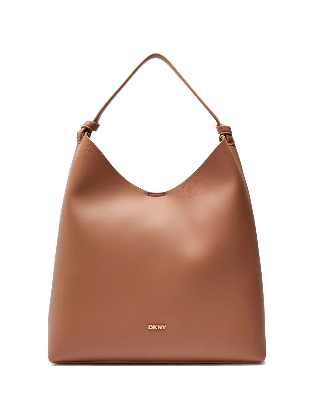 DKNY logo-detail shoulder bag - Marrone