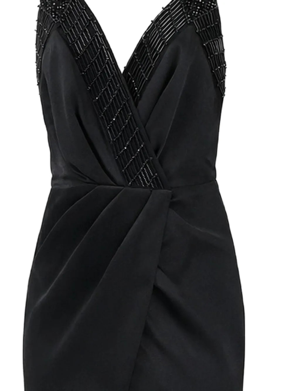 Elisabetta Franchi Mouwloze jurk Zwart