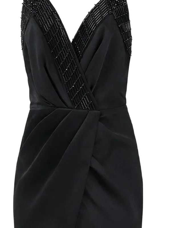 Elisabetta Franchi ノースリーブ ドレス | ブラック | FARFETCH JP