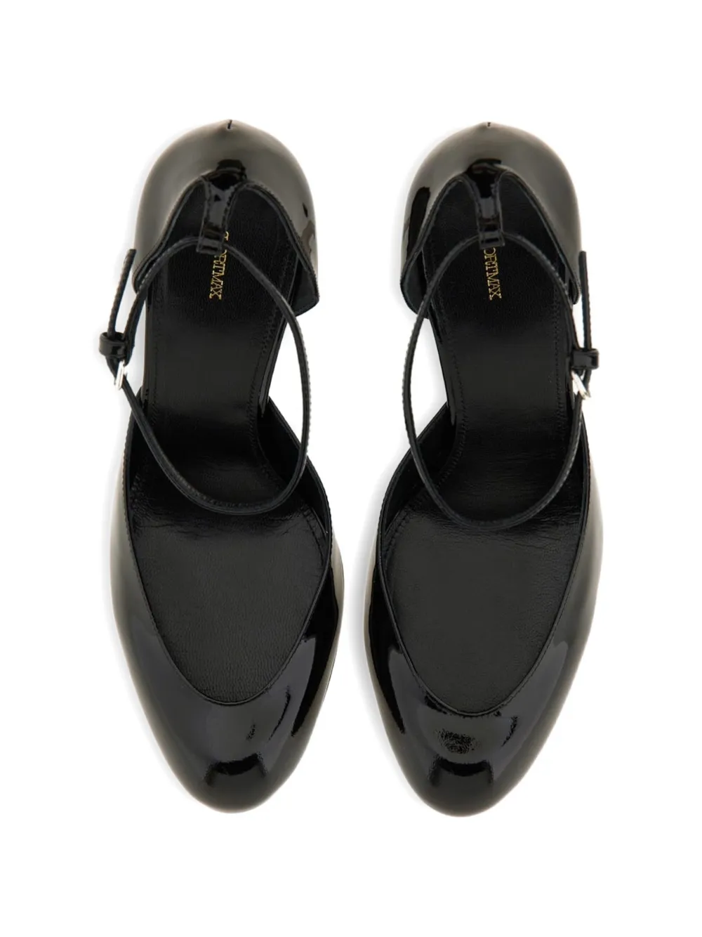 Sportmax Ankle-strap Pointed Pumps in Black, view 4