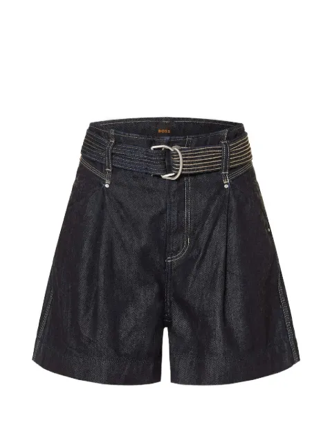 BOSS Shorts denim con cintura