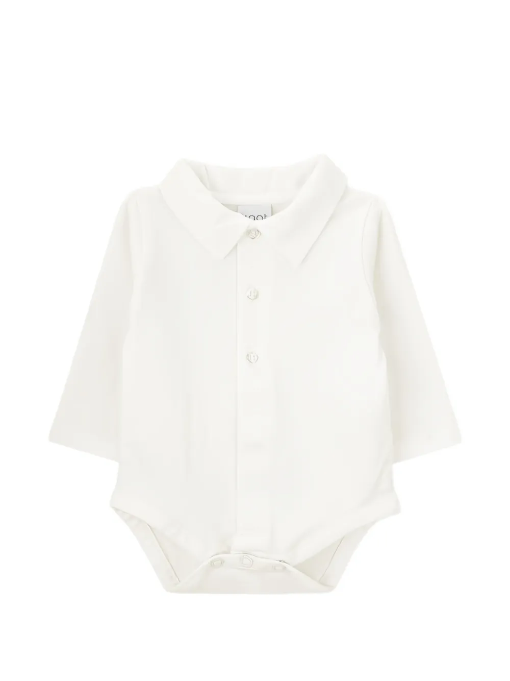 Knot Celeste long-sleeved body - Bianco