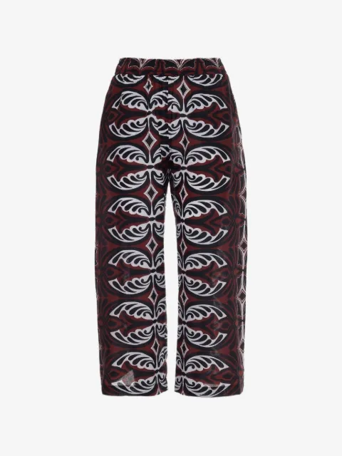 Devotion pantalones con motivo y cinturilla elástica