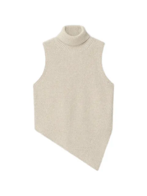 Nanushka Fennec knitted turtleneck vest