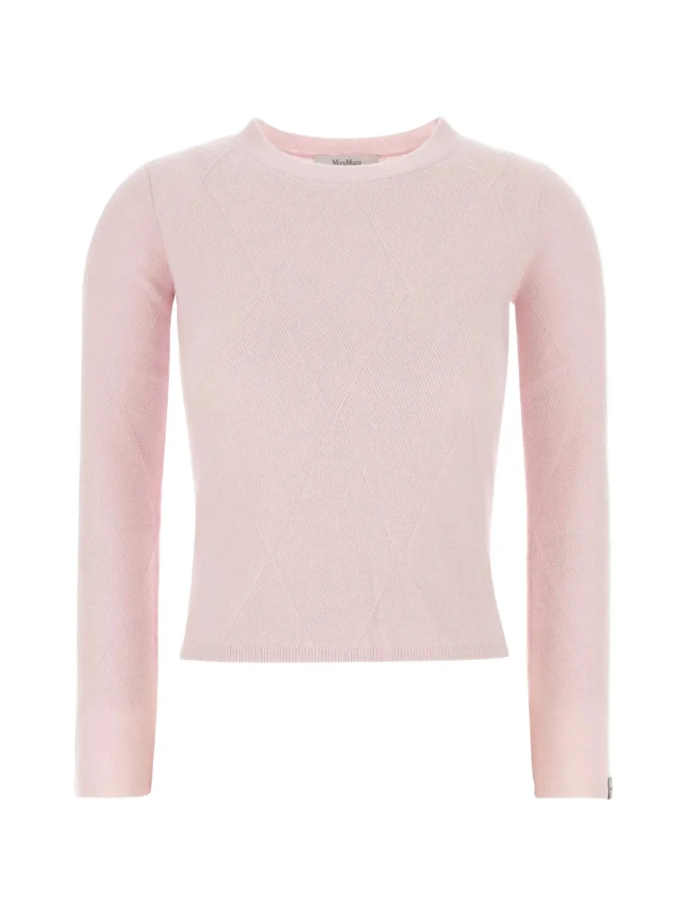 Max Mara geometri- pattern knitwear - Pink