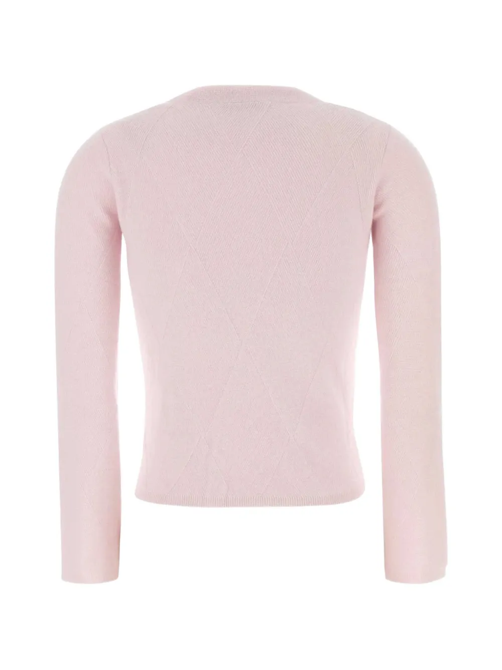  Max Mara Geometri- Pattern Knitwear - Pink 