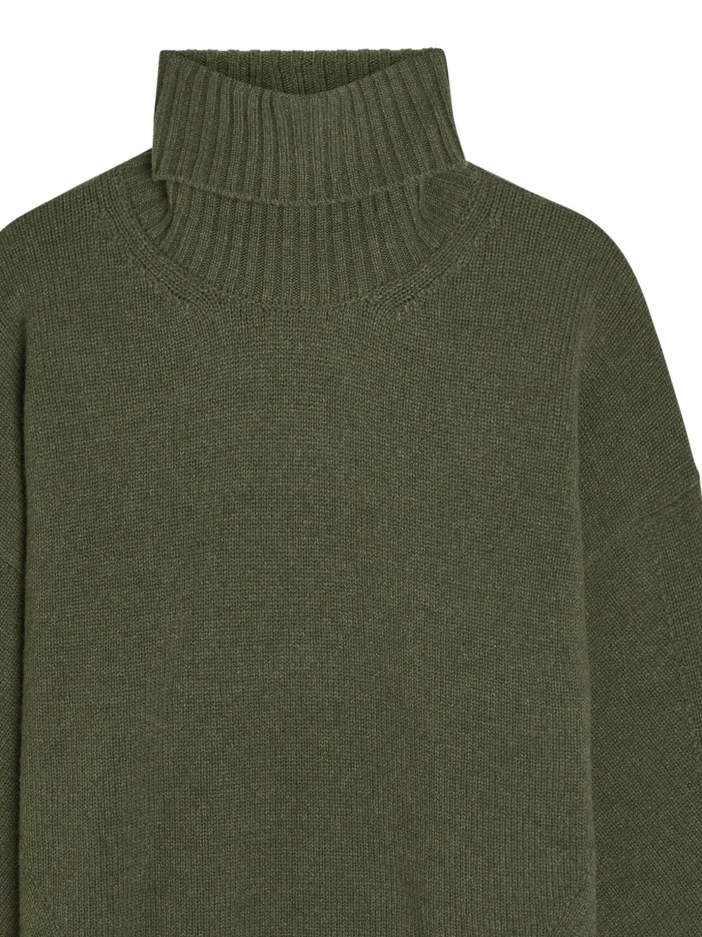  Another Tomorrow Roll-neck Sweater - Green 