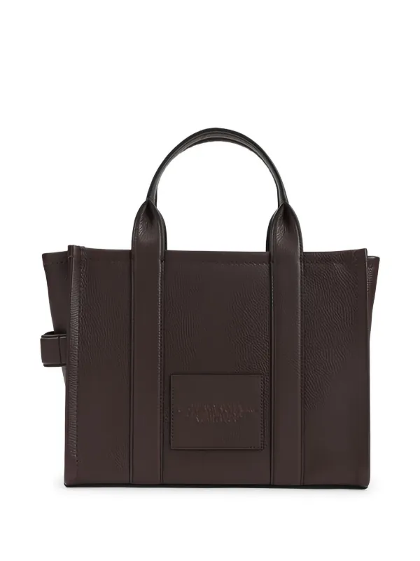 Marc Jacobs ザ トート バッグ エンボス バッグ | ブラウン | FARFETCH JP