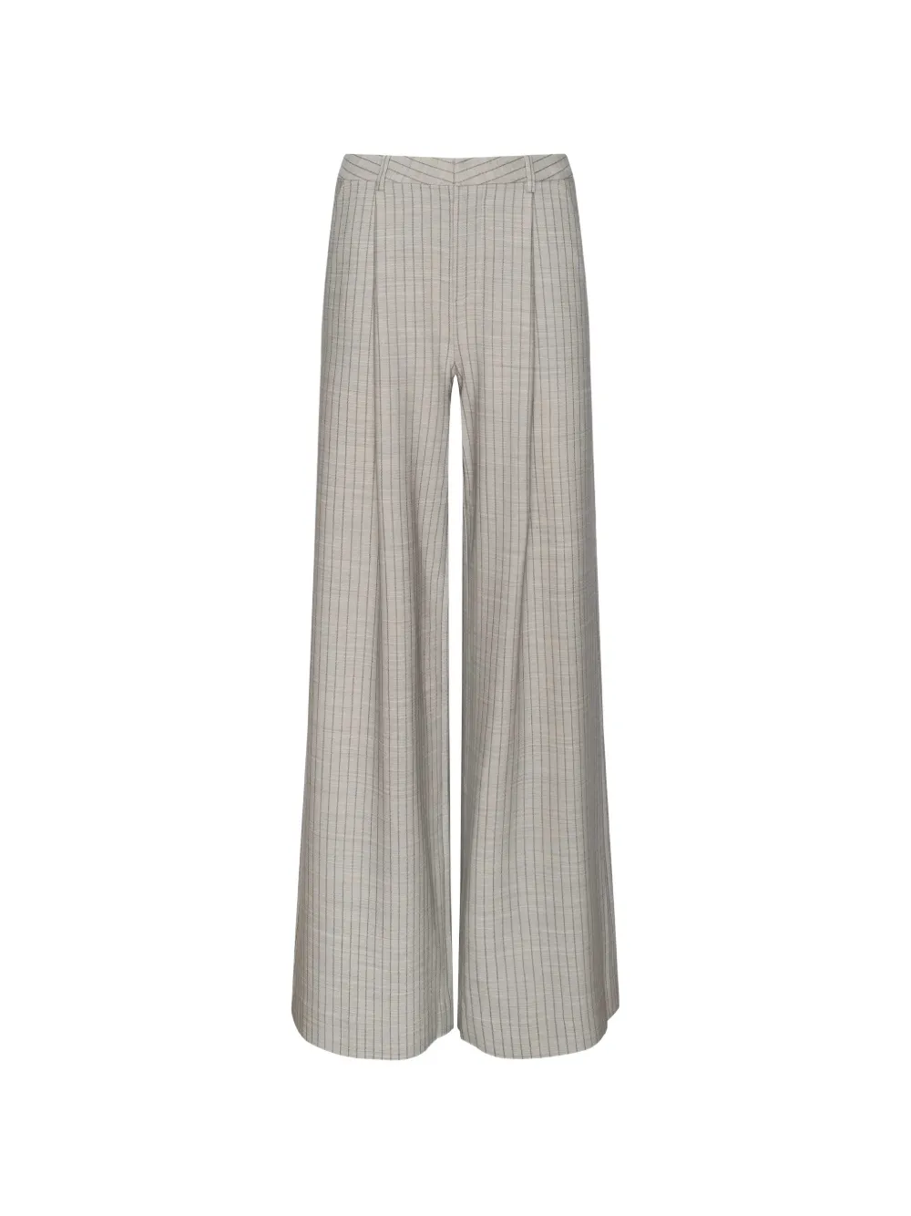 L'Agence Allanah pinstriped trousers - Grigio
