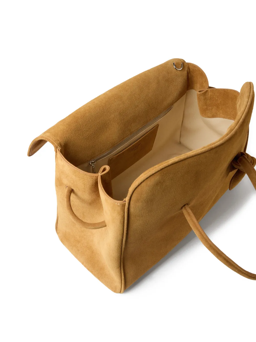 Jacquemus The Turismo shopper met geknoopt detail Beige