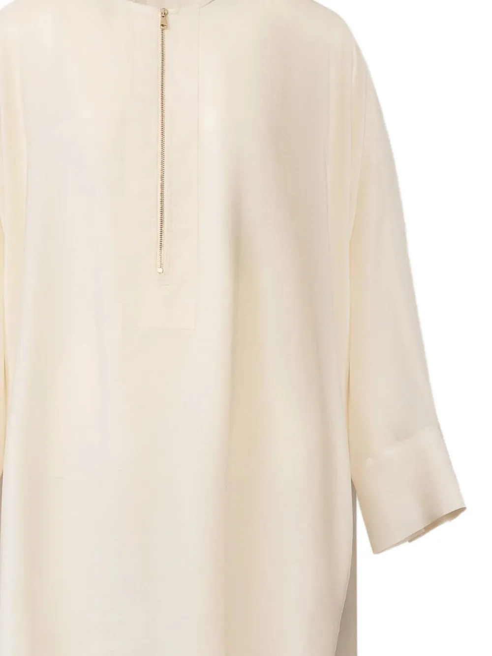 Fabiana Filippi Asymmetrische midi-jurk Beige