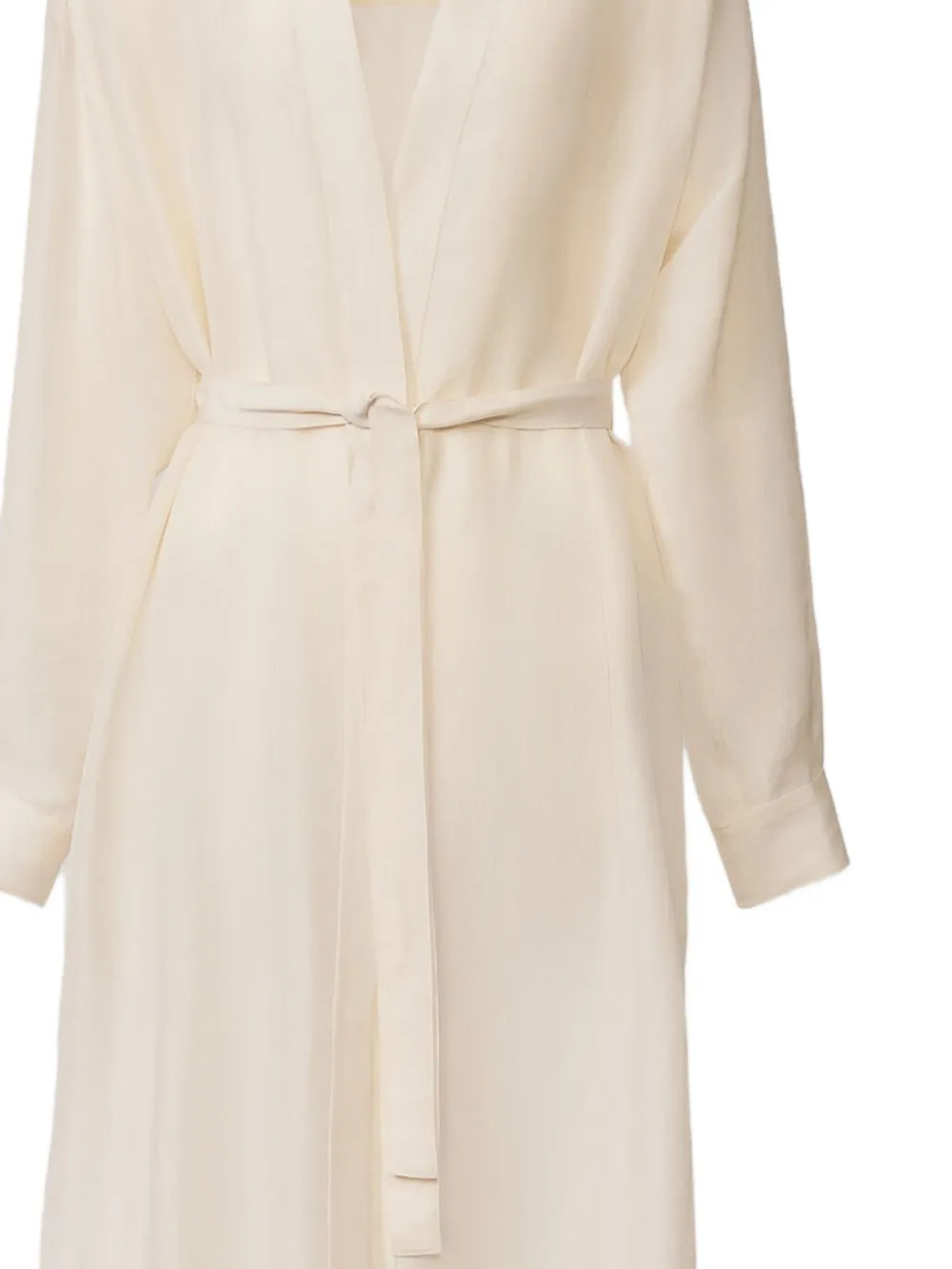 Fabiana Filippi Tuniek met gestrikte ceintuur Beige