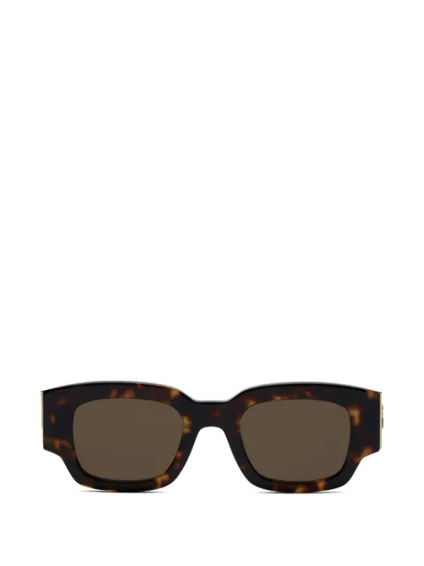 AMI Paris square-frame logo-detail sunglasses