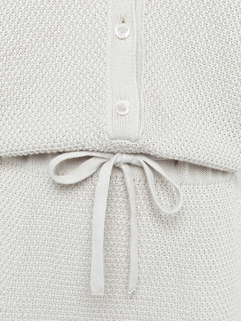  Laneus Fried Knitted-construction Jumpsuit - Neutrals 