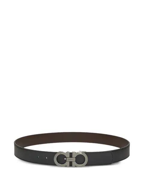 Ferragamo ceinture Gancini ajustable à boucle