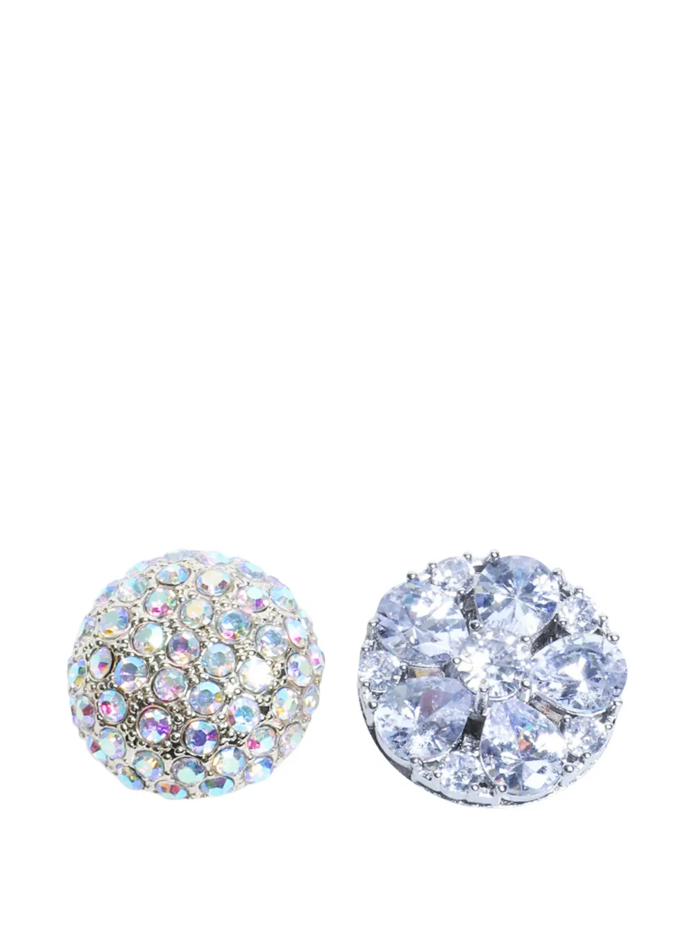 MM6 Maison Margiela embellishment earrings - Argento