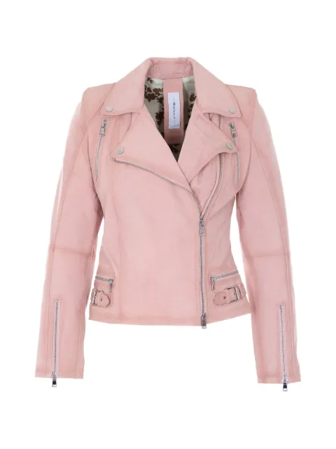 BULLY Jaqueta de camurça com zíper