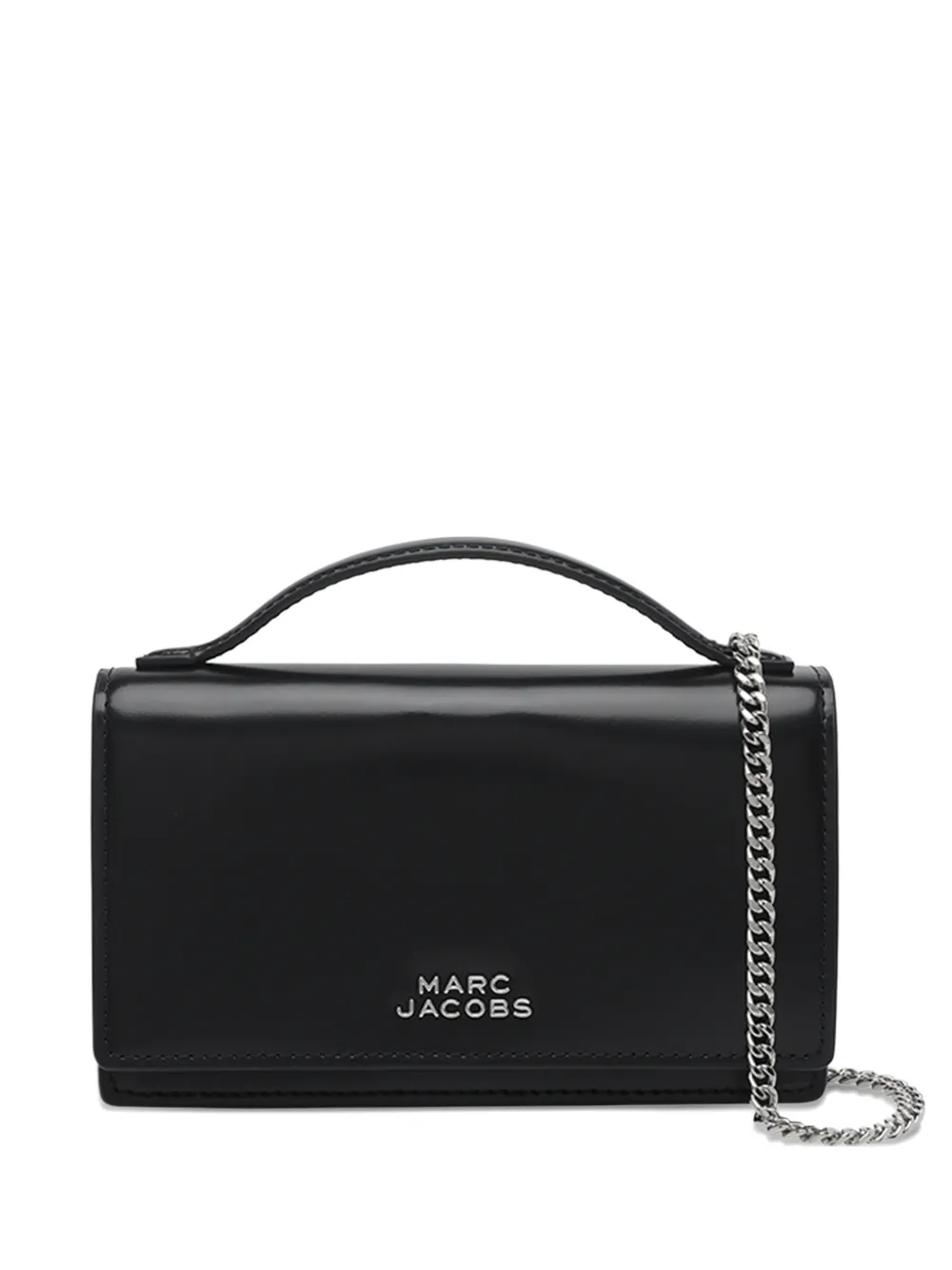 Marc Jacobs mini Glam Mirror chain clutch bag - Nero