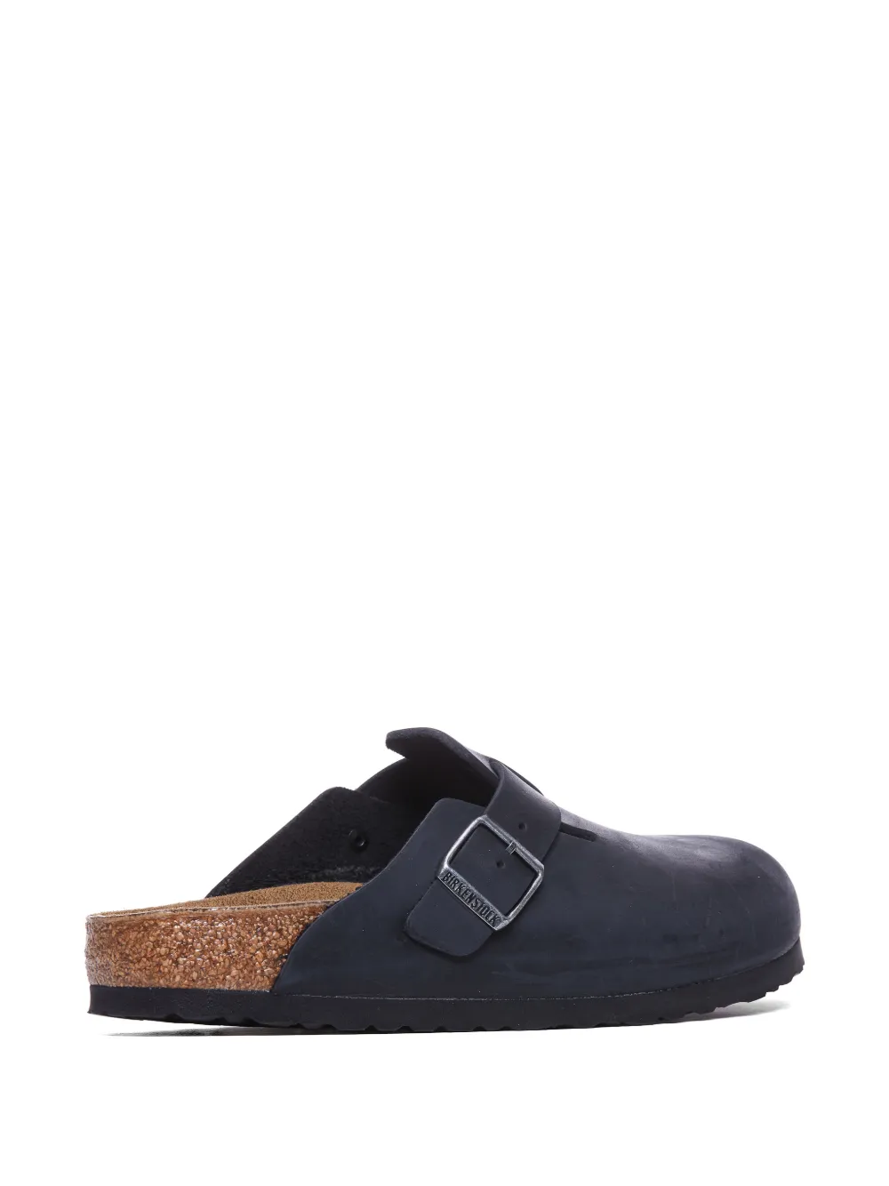 Birkenstock Boston muiltjes met gesp Zwart