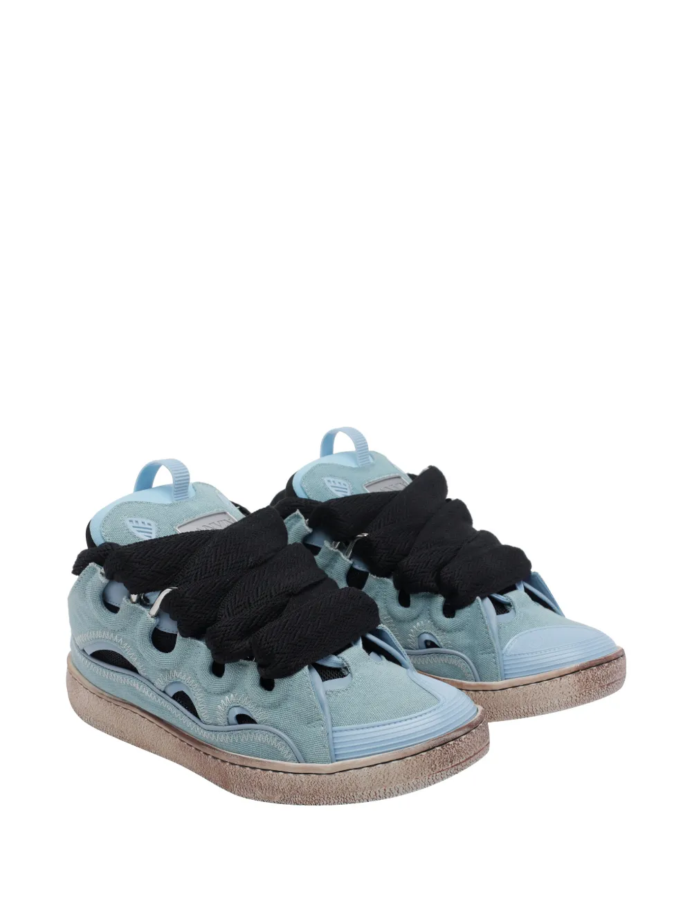 Lanvin Curb laces sneakers Blauw