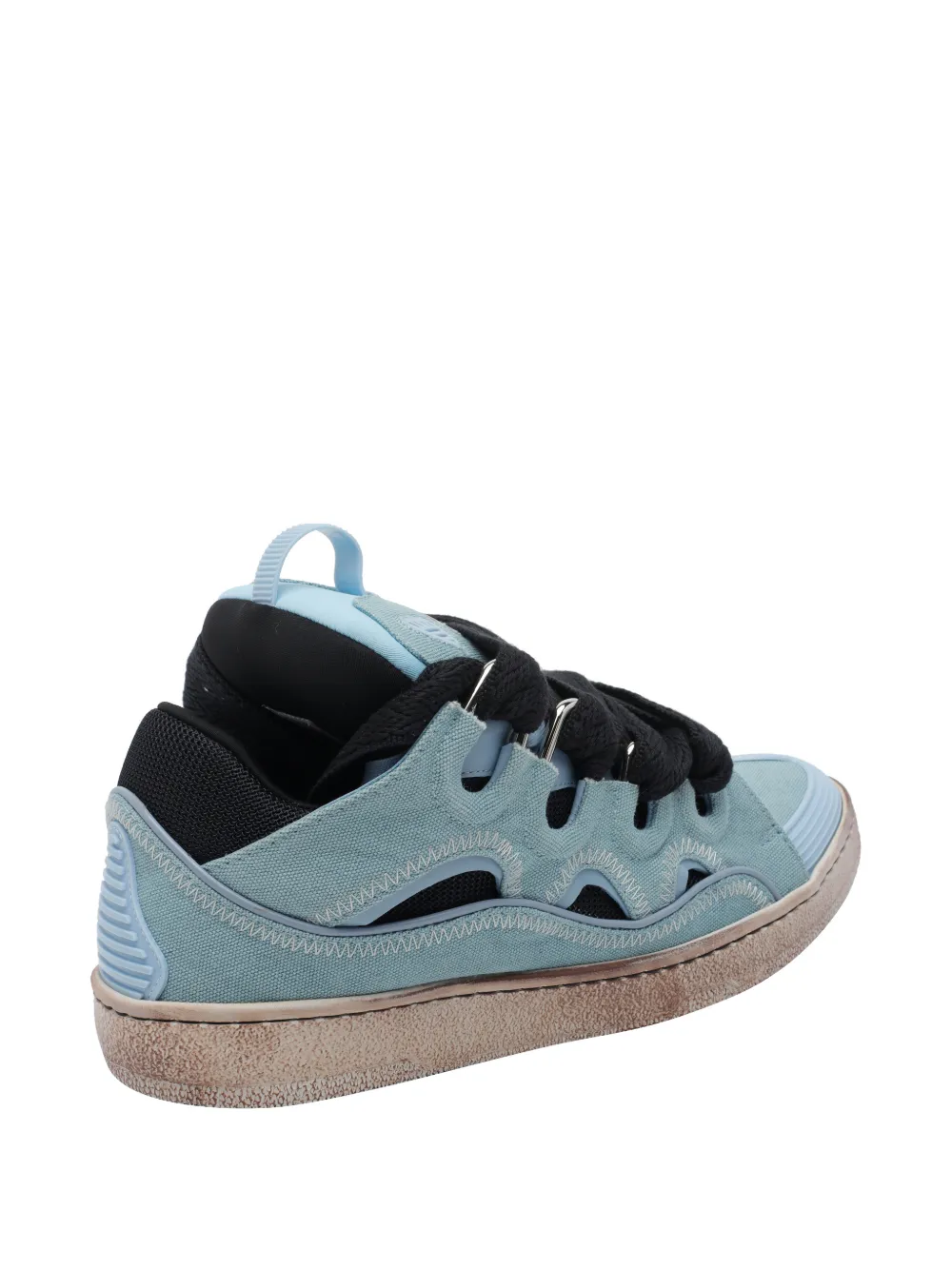 Lanvin Curb laces sneakers Blauw