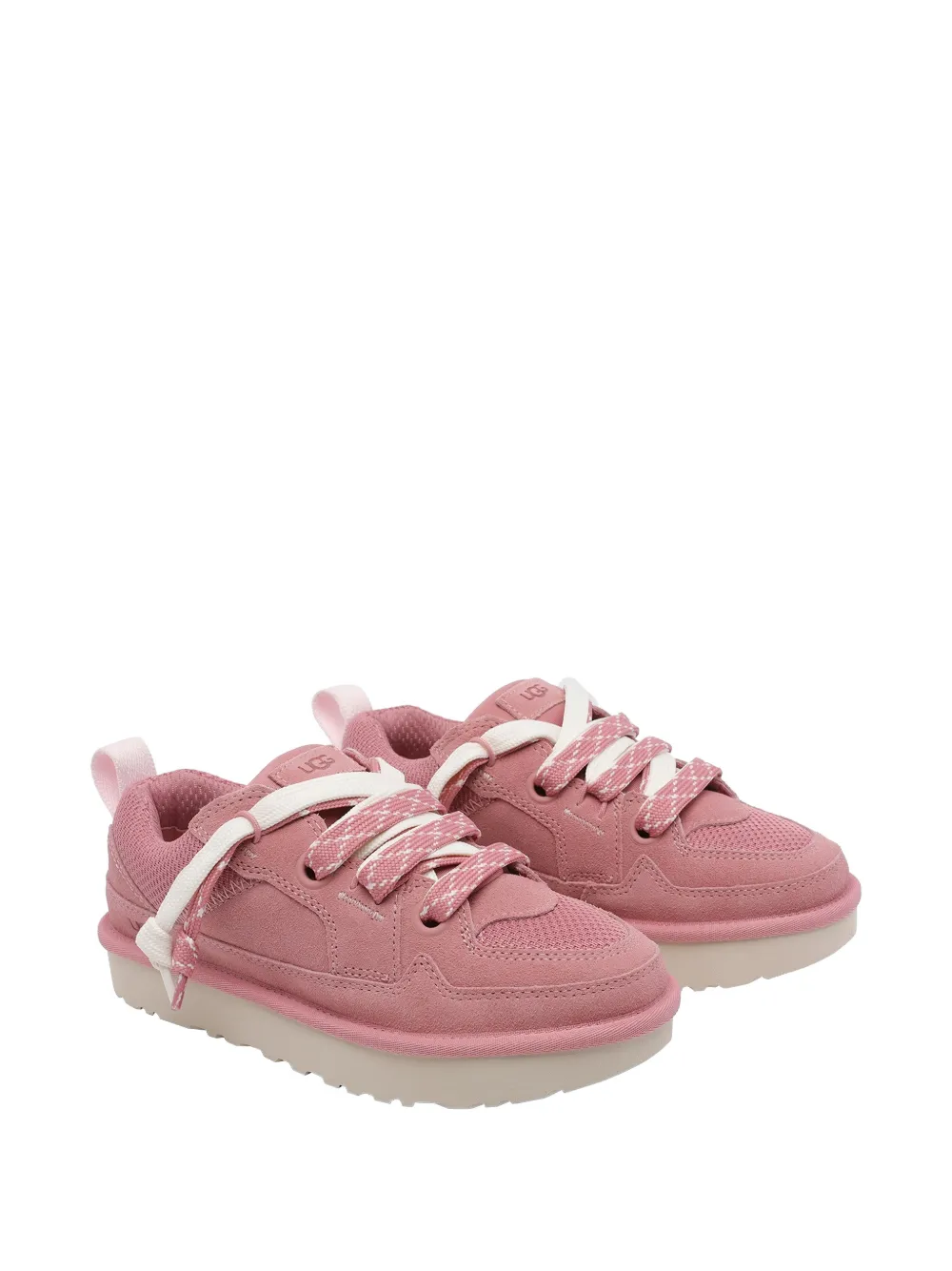 UGG Lo Lowmel suede sneakers Roze