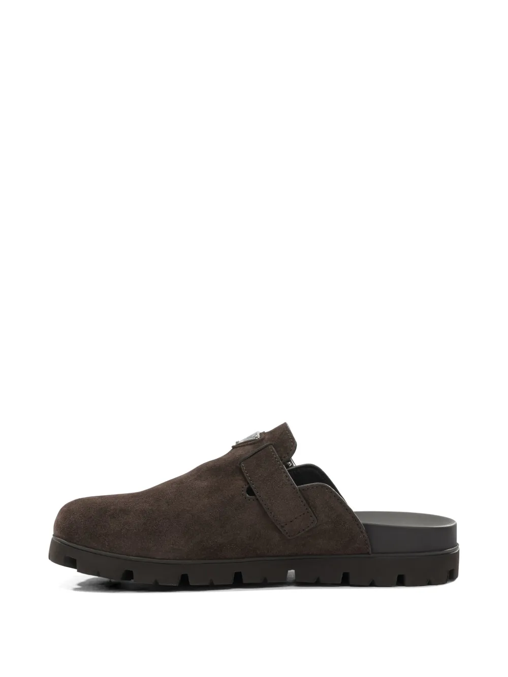 Prada Loafers met gesp Bruin