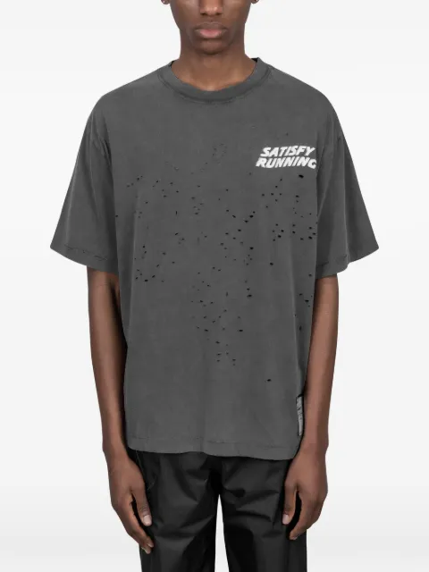 Satisfy distressed T-shirt