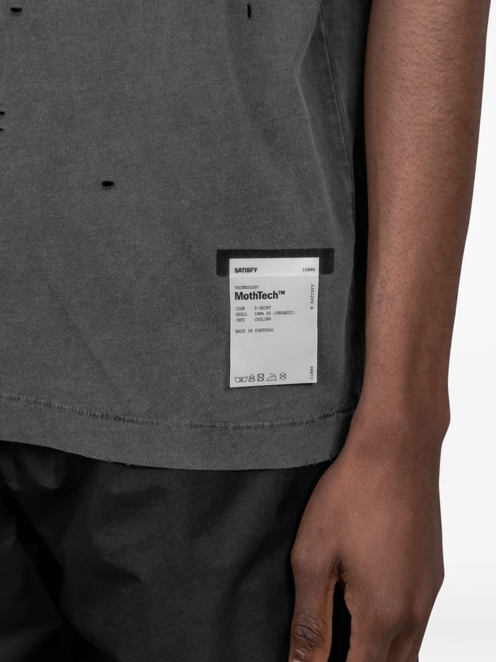 Satisfy Gerafeld T-shirt Grijs