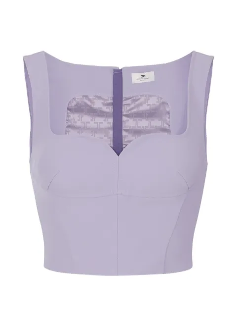 Elisabetta Franchi sweetheart-neckline top