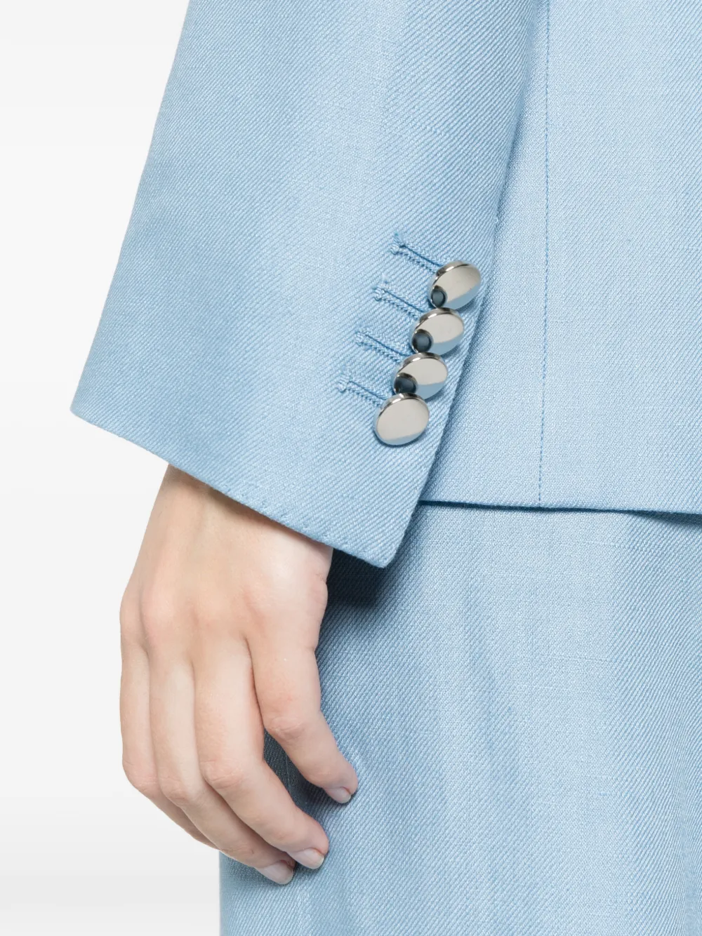 Tagliatore Blazer met dubbele rij knopen Blauw