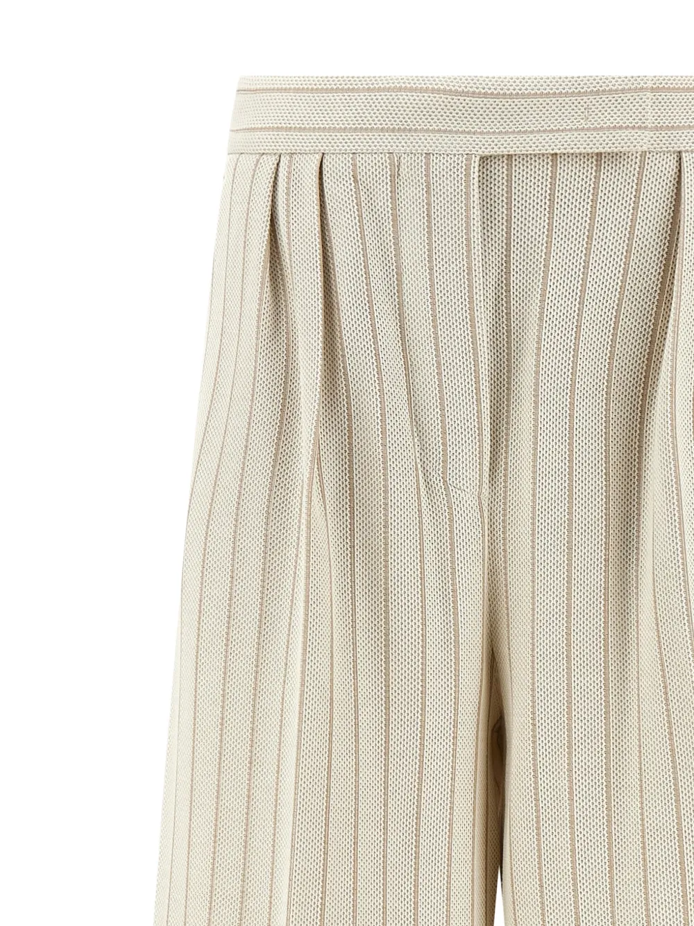  Max Mara Mxmosso Palazzo Pants - White 