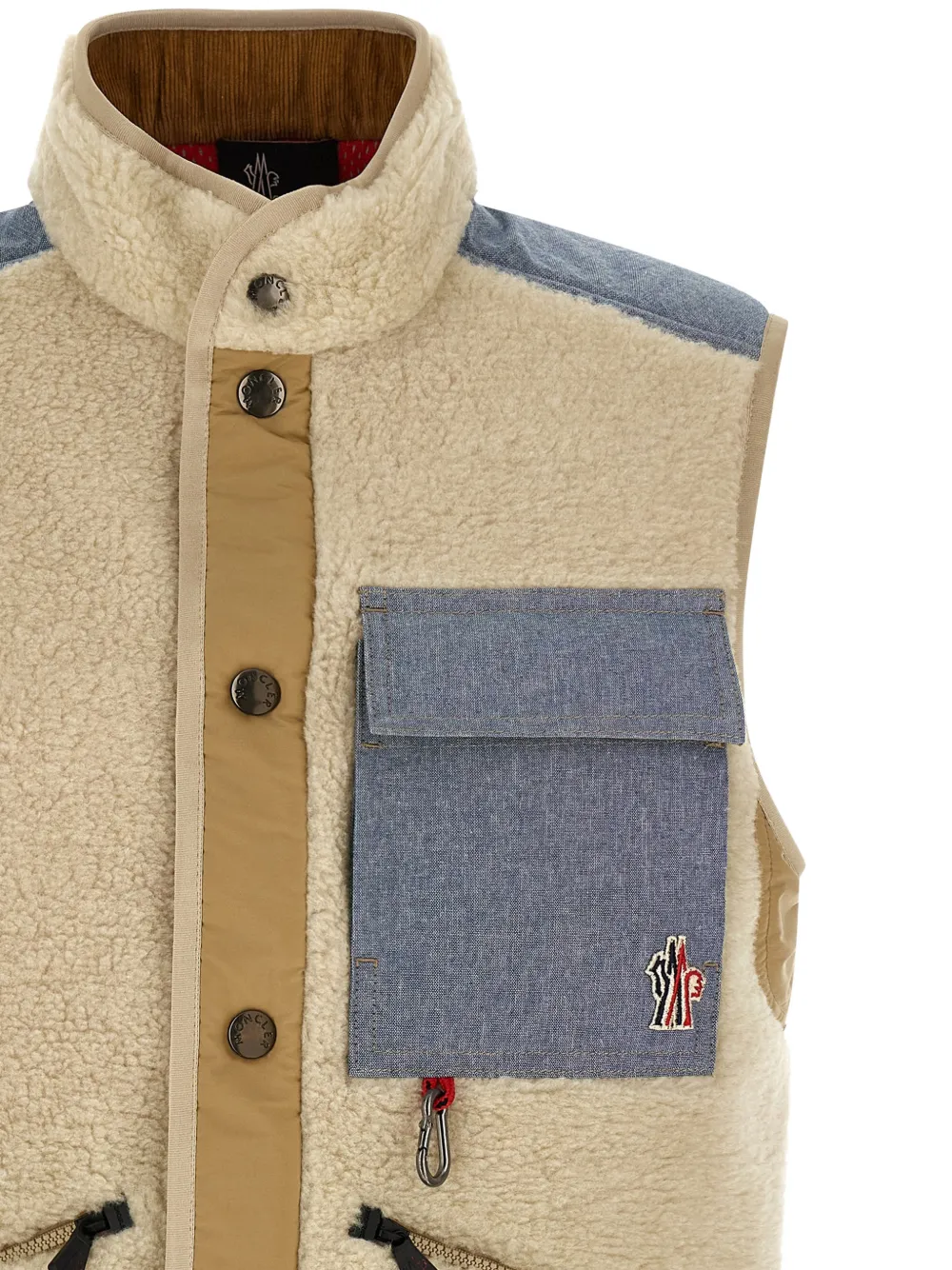  Moncler Grenoble Sleeveless Jacket - Neutrals 